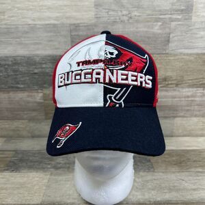 Vintage Tampa Bay Buccaneers Strapback Hat Adult One Size Red Black White Reebok